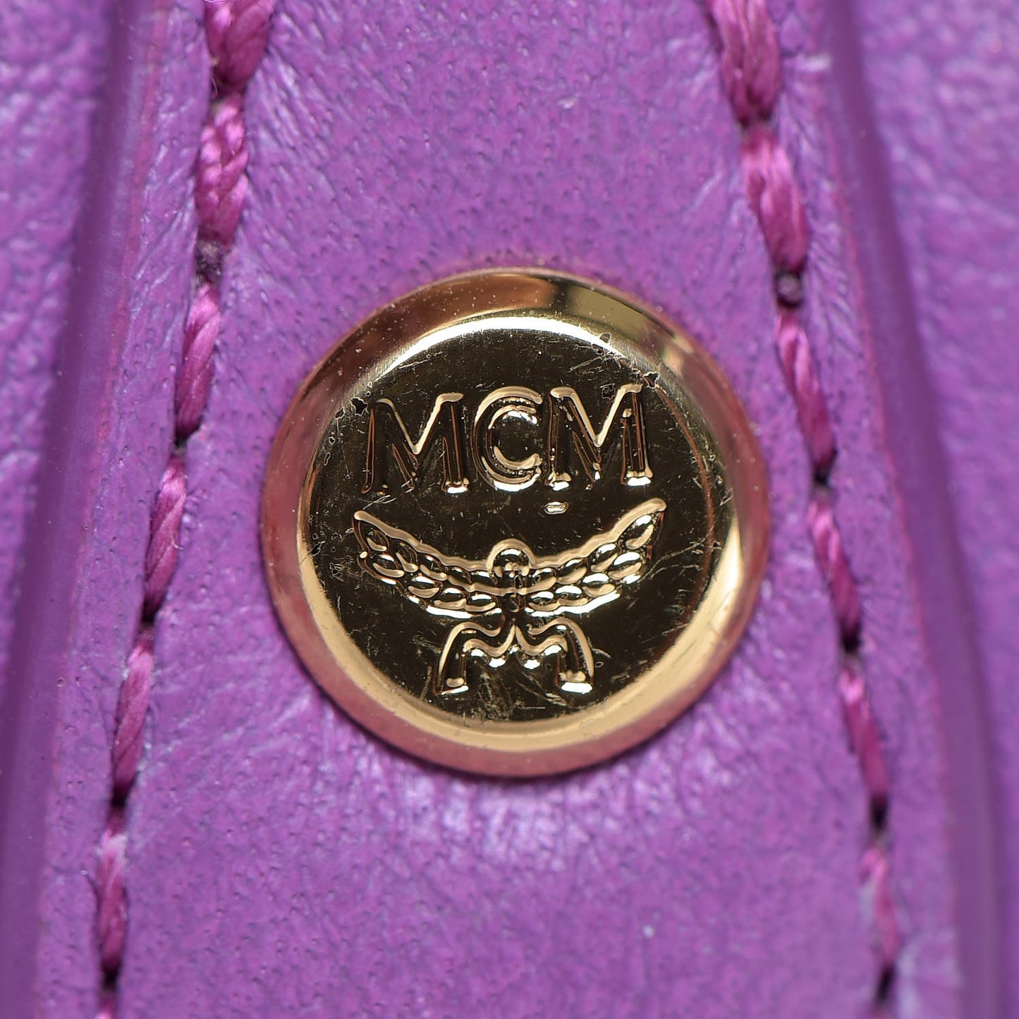 Visetos Medium Project Reversible Shopper Tote Purple