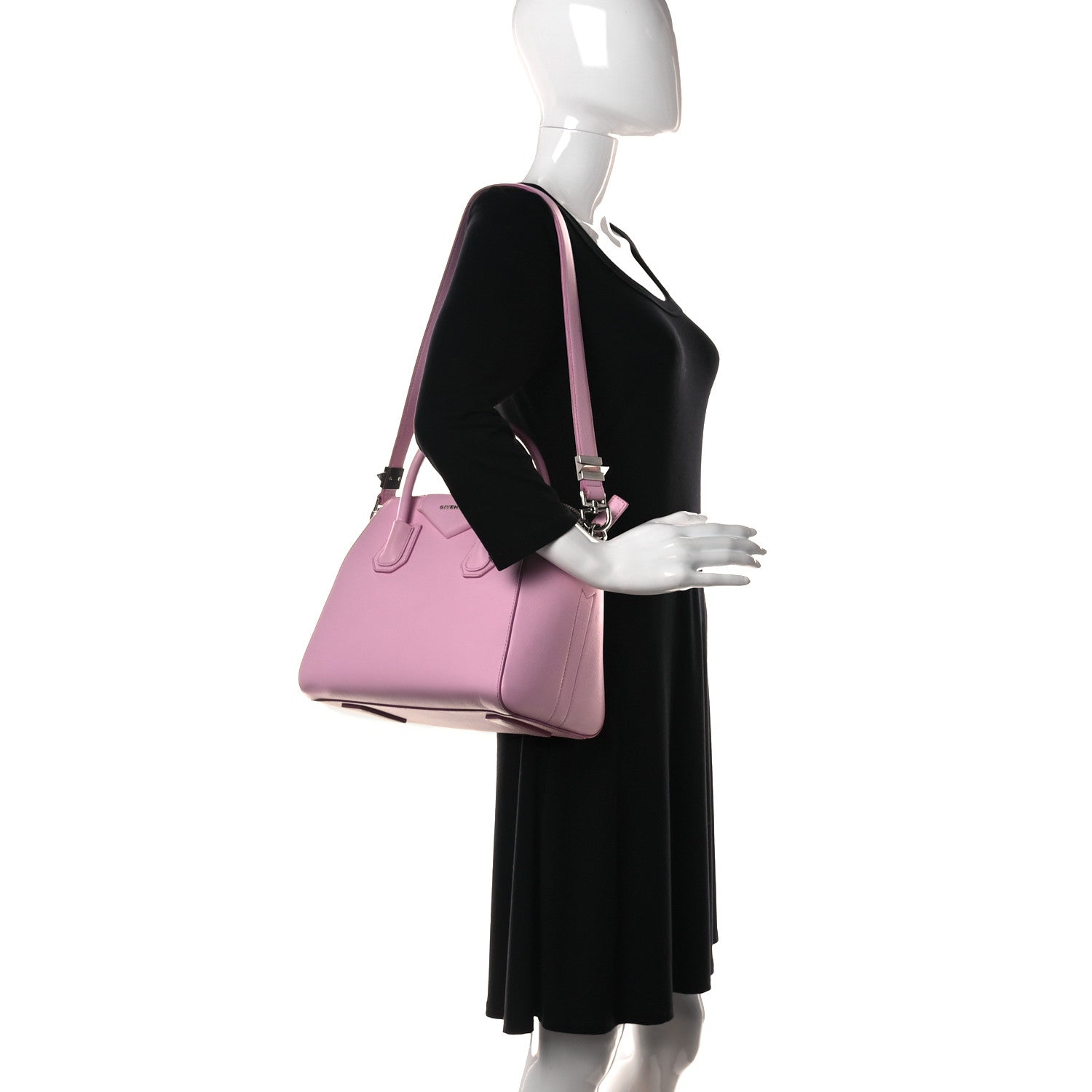 Givenchy Sugar Goatskin Medium Antigona Pink 2 of 14
