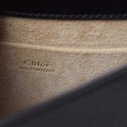 Chloe Calfskin Suede Small Nile Bracelet Bag Black 6 of 12