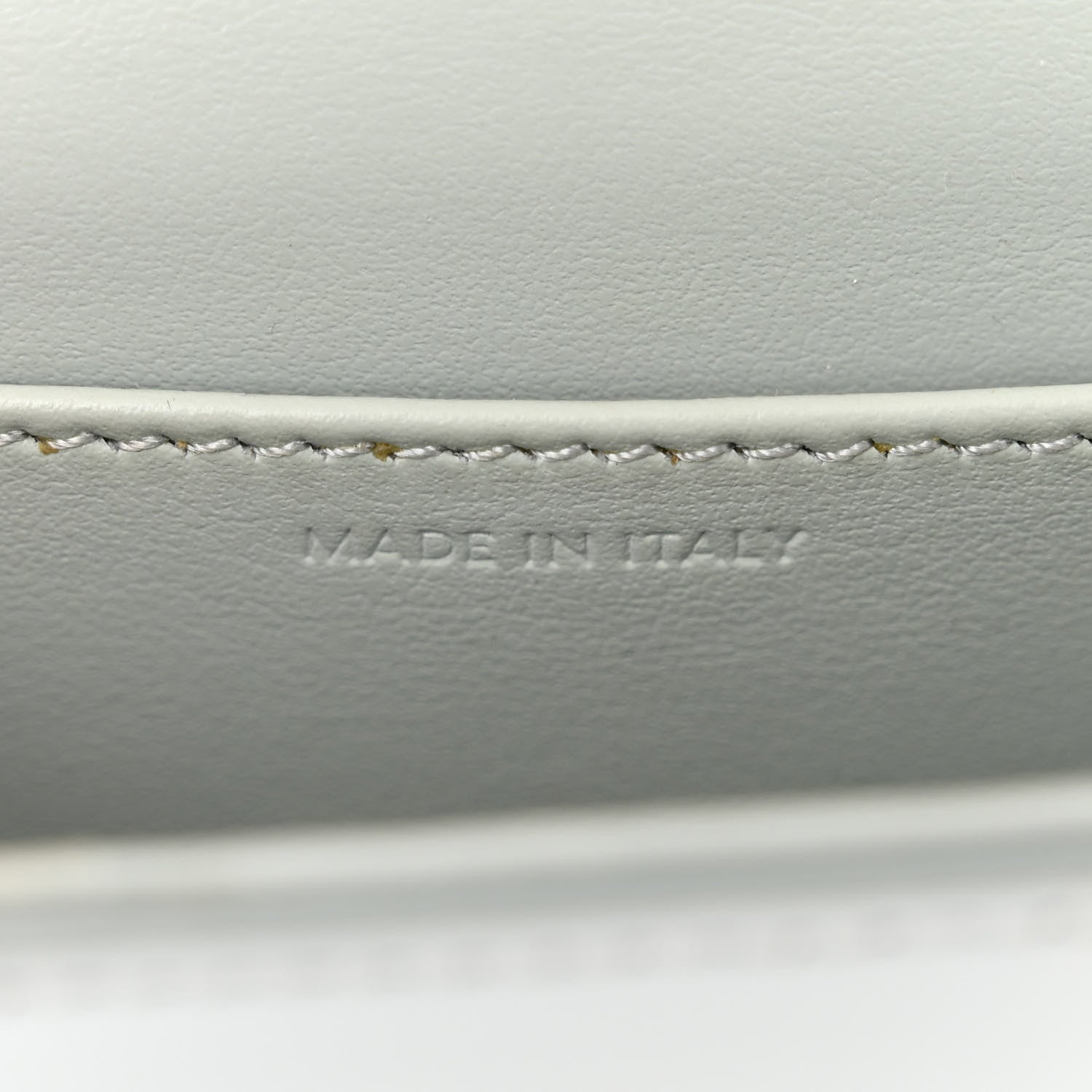 Celine Shiny Calfskin Mini Claude Soft Blue 7 of 14