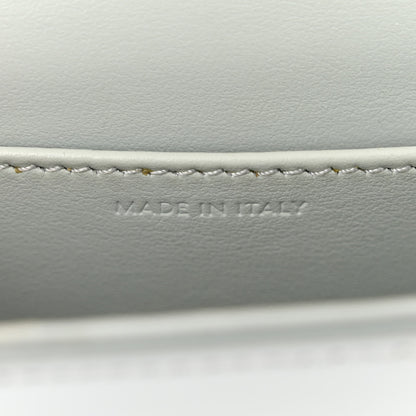 Celine Shiny Calfskin Mini Claude Soft Blue 7 of 14