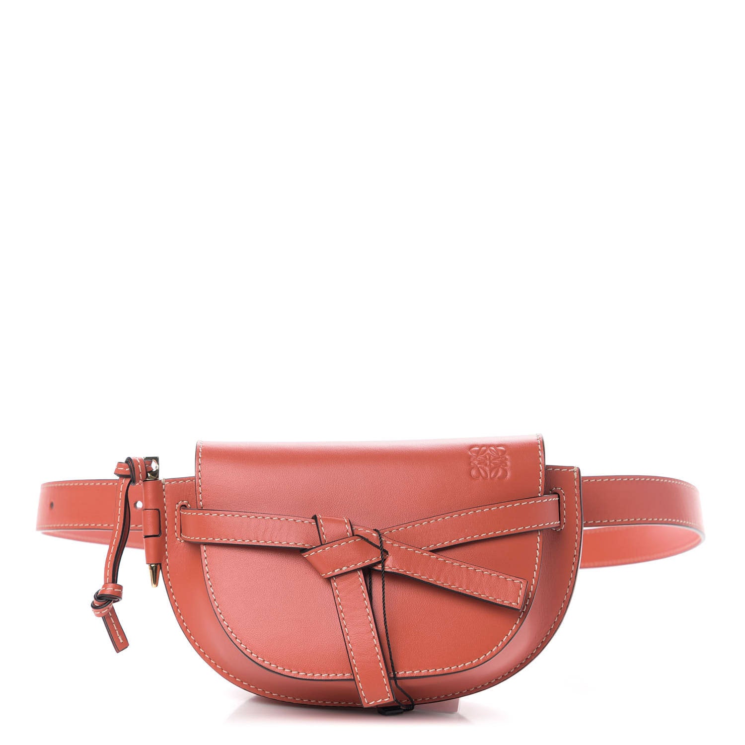 Loewe Calfskin Mini Gate Belt Bag Orange 1 of 9