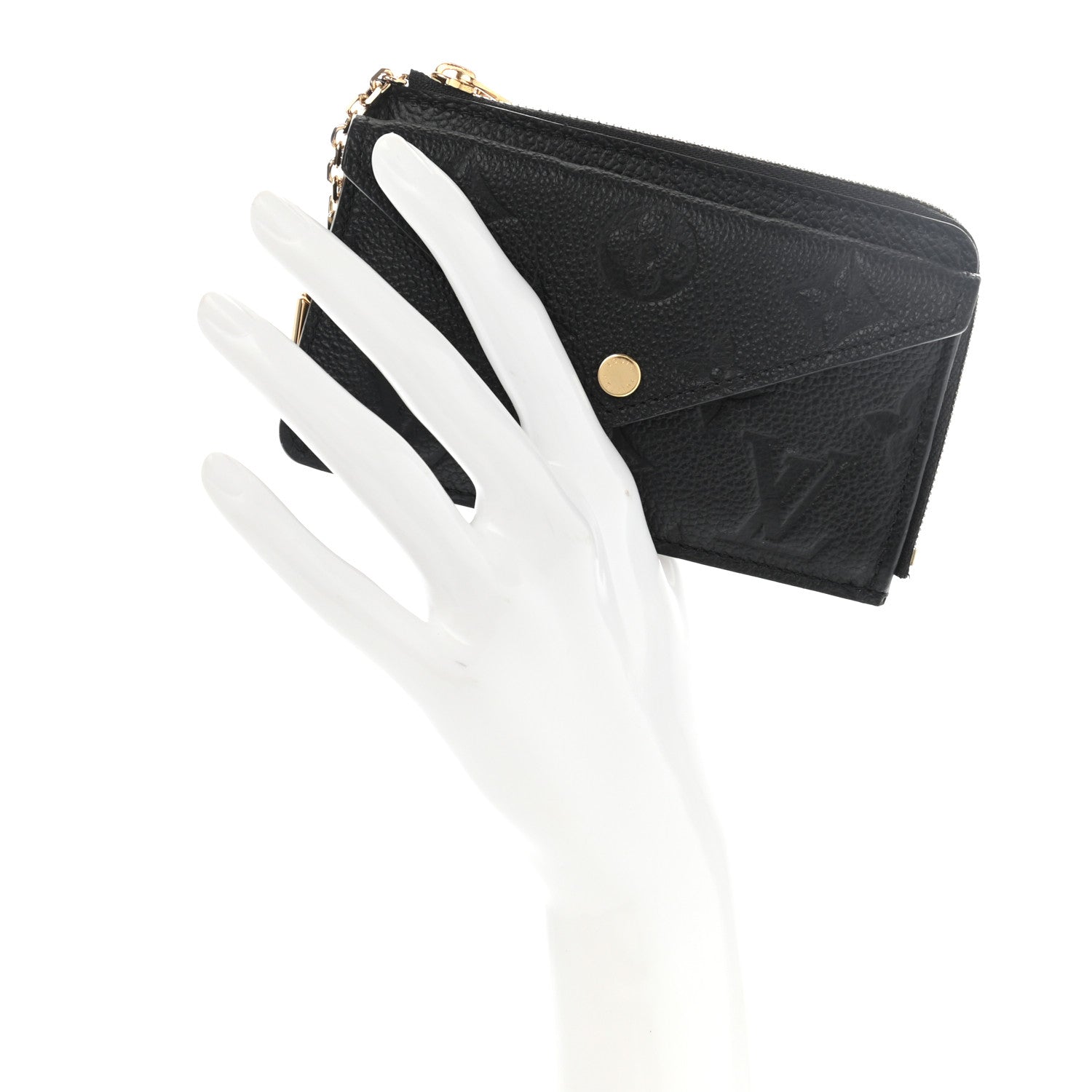 Louis Vuitton Empreinte Recto Verso Card Holder Black 2 of 9
