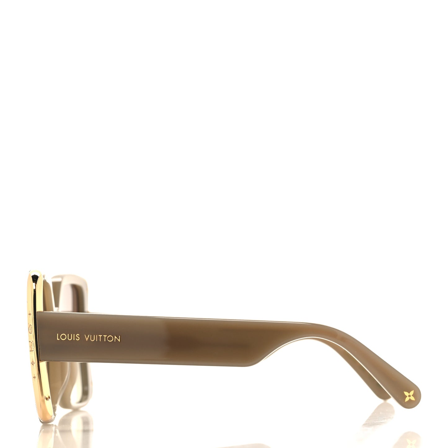 Acetate LV Moon Square Sunglasses Z1664E Gray