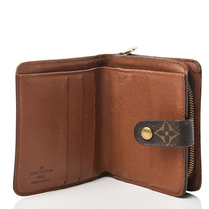 Louis Vuitton Monogram Compact Zippe Zipped Wallet 4 of 17