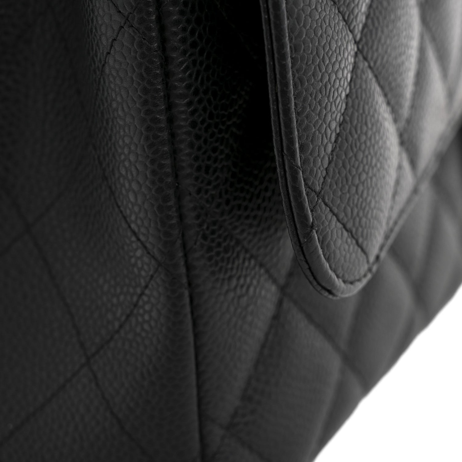 Chanel Caviar Quilted Maxi Double Flap Black 12 of 12