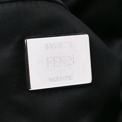 Fendi Econyl Cuoio Romano Multipocket Baguette Black 7 of 13