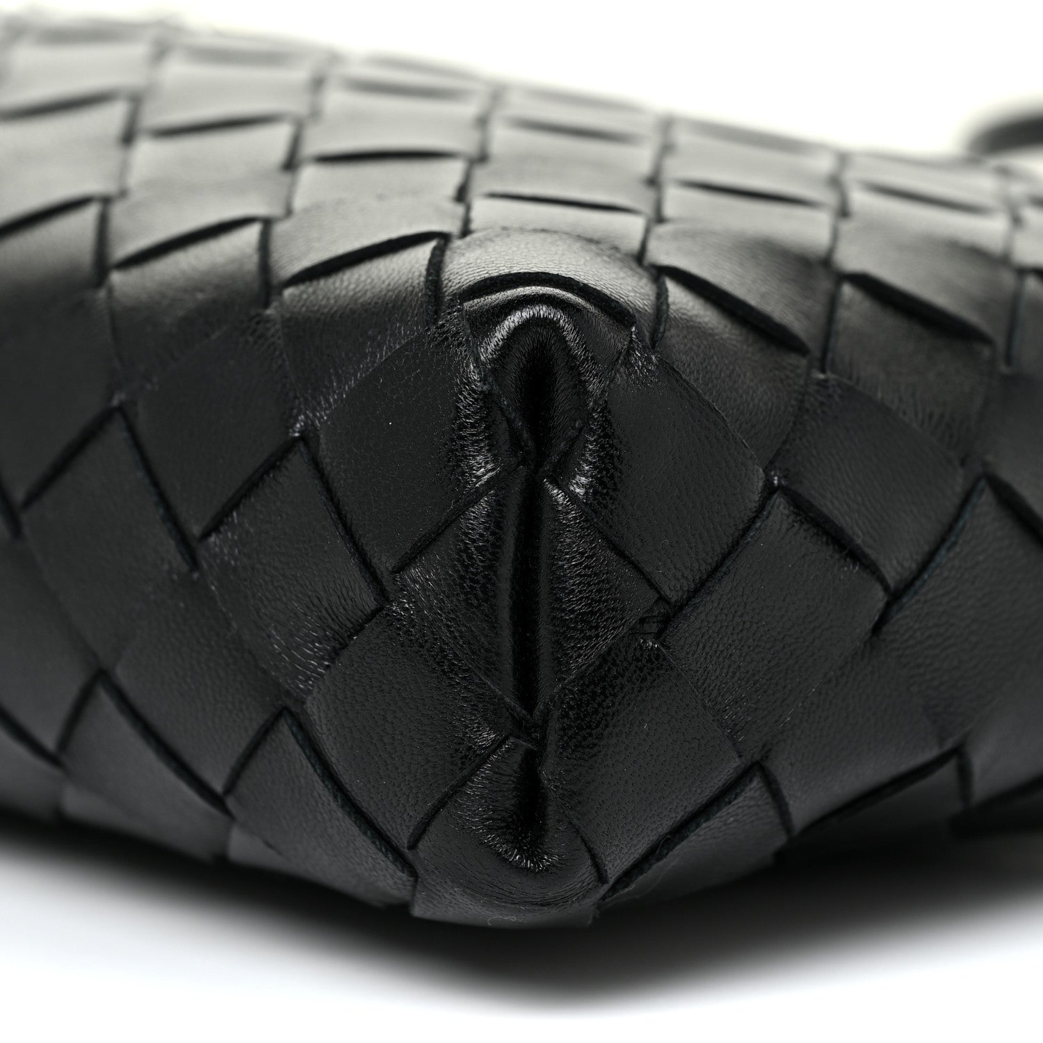 Bottega Veneta Nappa Intrecciato Nodini Mini Crossbody Black 9 of 9