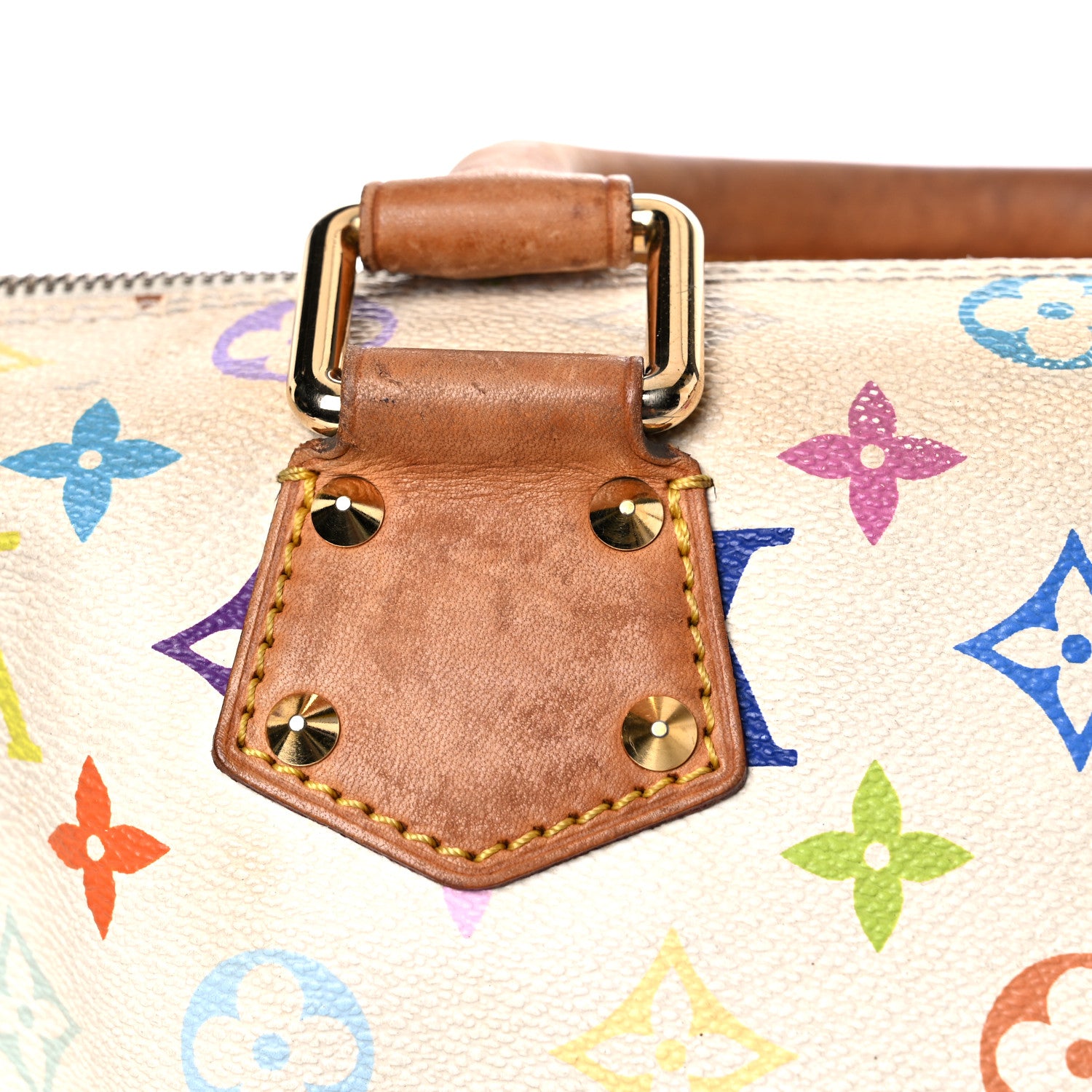 Louis Vuitton Monogram Multicolor Speedy 30 White 18 of 38