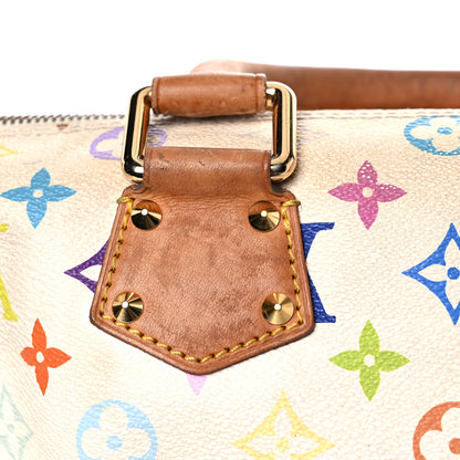 Louis Vuitton Monogram Multicolor Speedy 30 White 18 of 38
