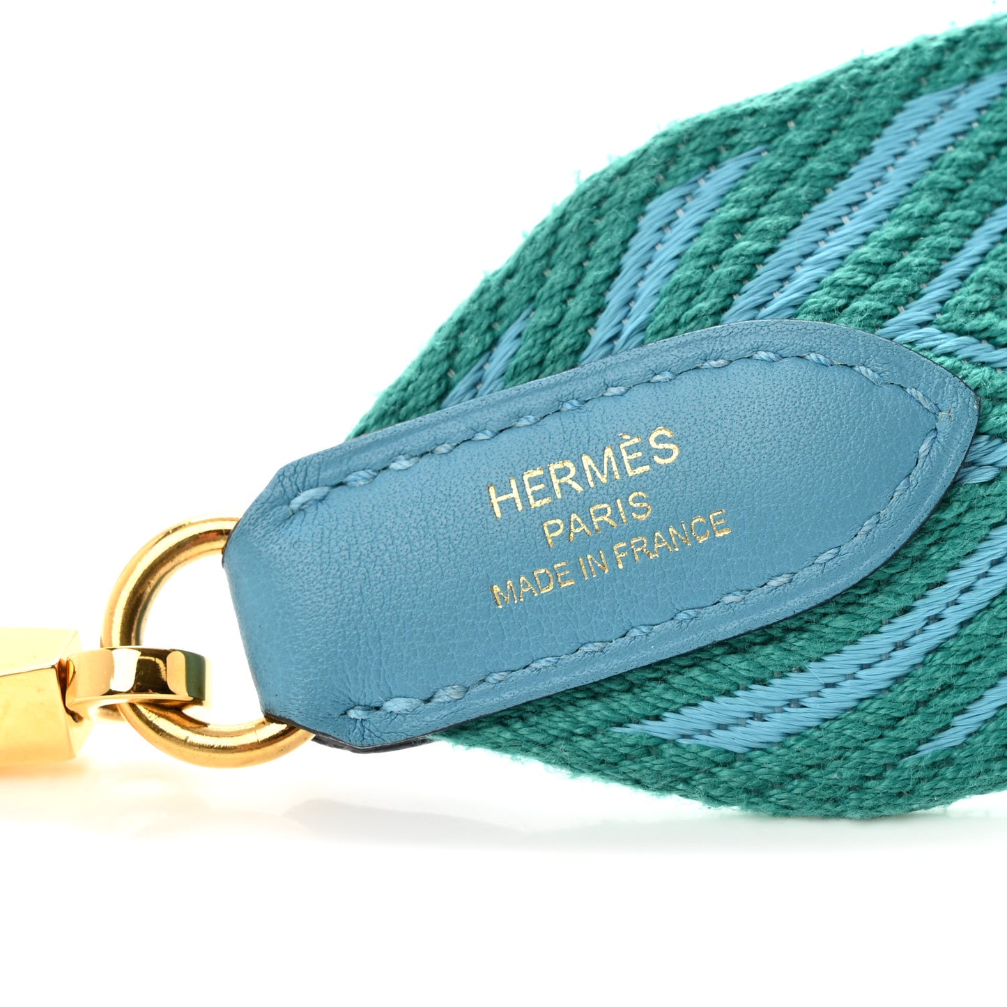 Toile Swift 50mm Sangle ZigZag Shoulder Strap Bleu Du Nord Vert Veronese