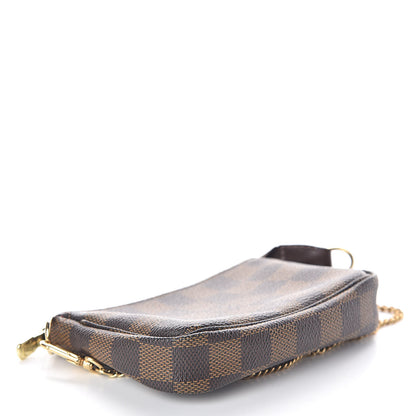 Louis Vuitton Damier Ebene Mini Pochette Accessories 4 of 7