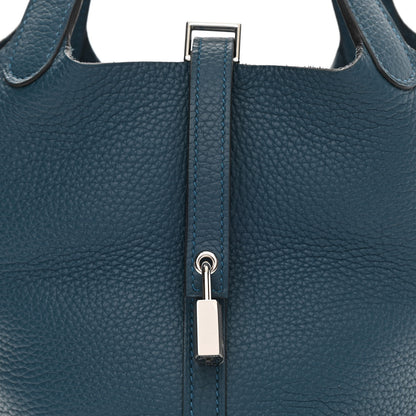 Hermes Taurillon Clemence Picotin Lock 18 PM Colvert 8 of 12