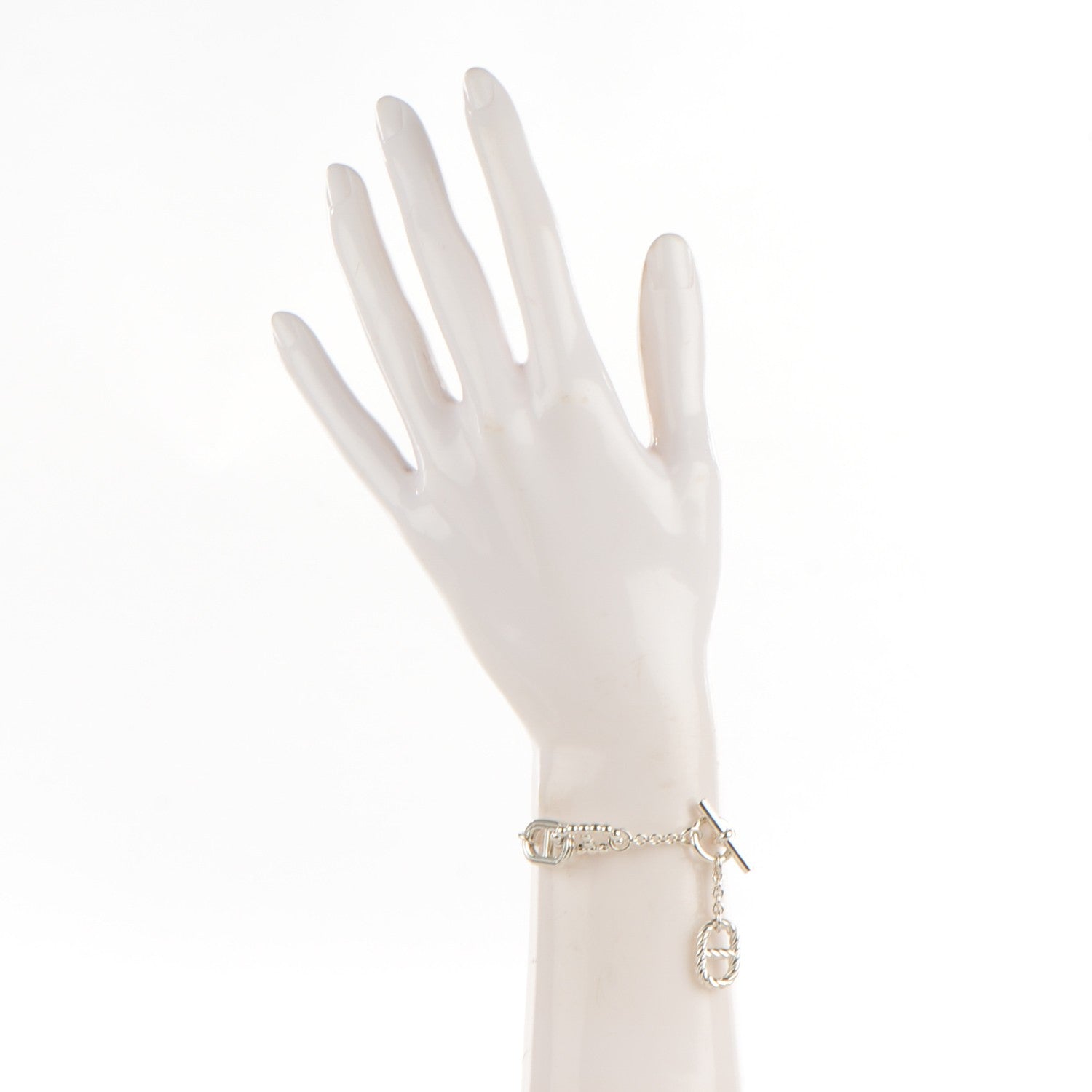 Hermes Sterling Silver Parade Bracelet M 2 of 6