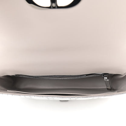 Christian Dior Metallic Calfskin Cannage Medium Caro Bag Argent 5 of 10