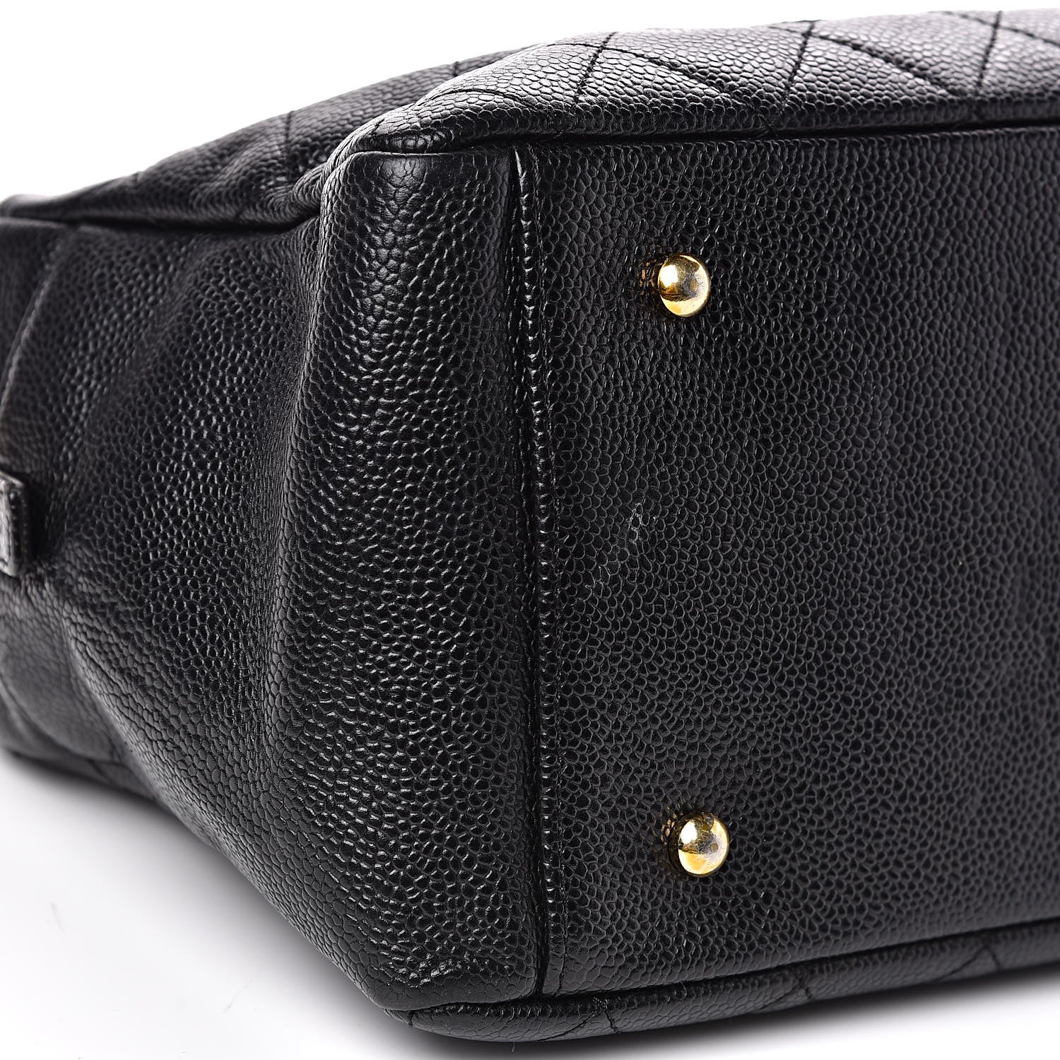 Chanel CHANELCaviarQuiltedPetitTimelessTotePTTBlack 7 of 13