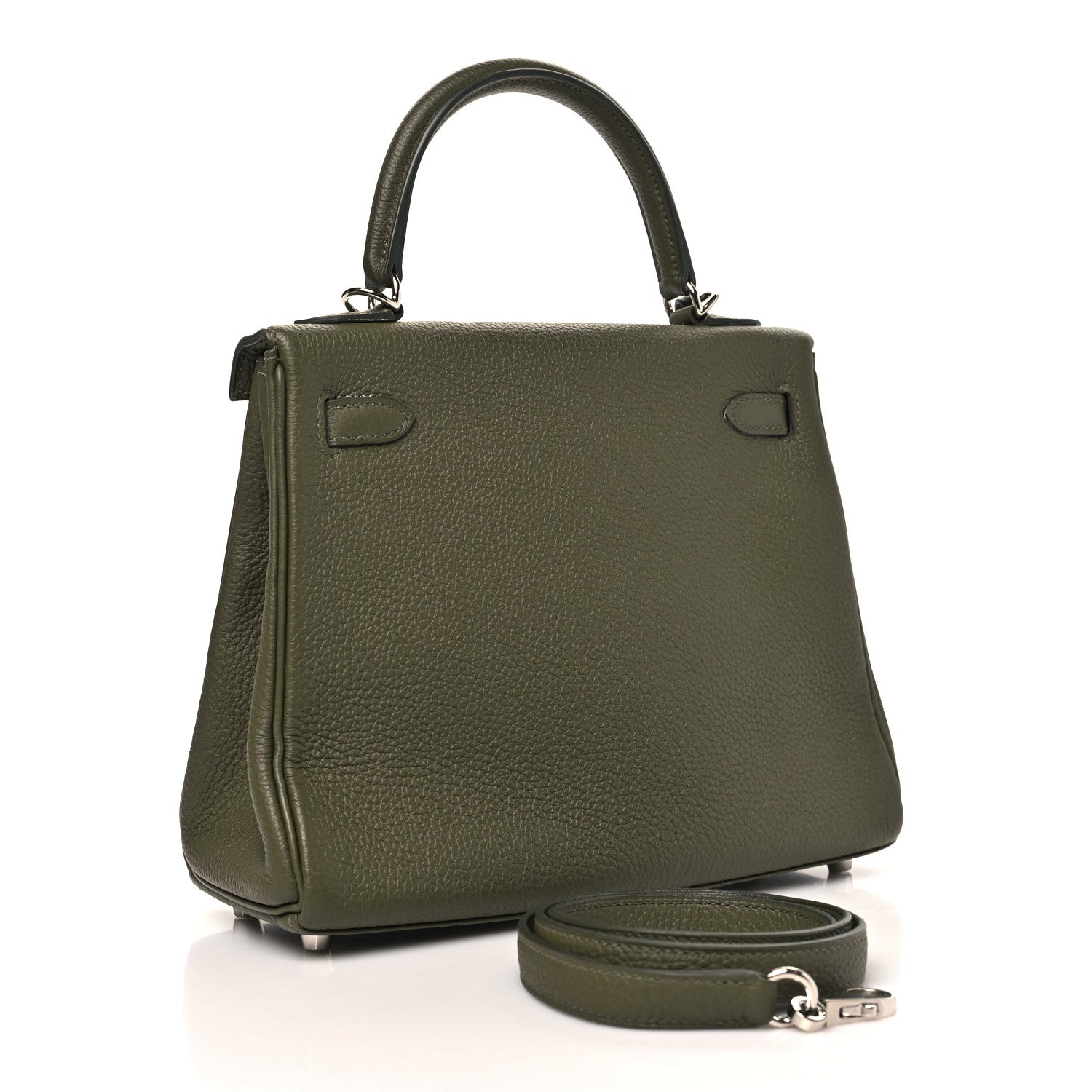 Hermes Togo Kelly Retourne 25 Vert Veronesse 2 of 10