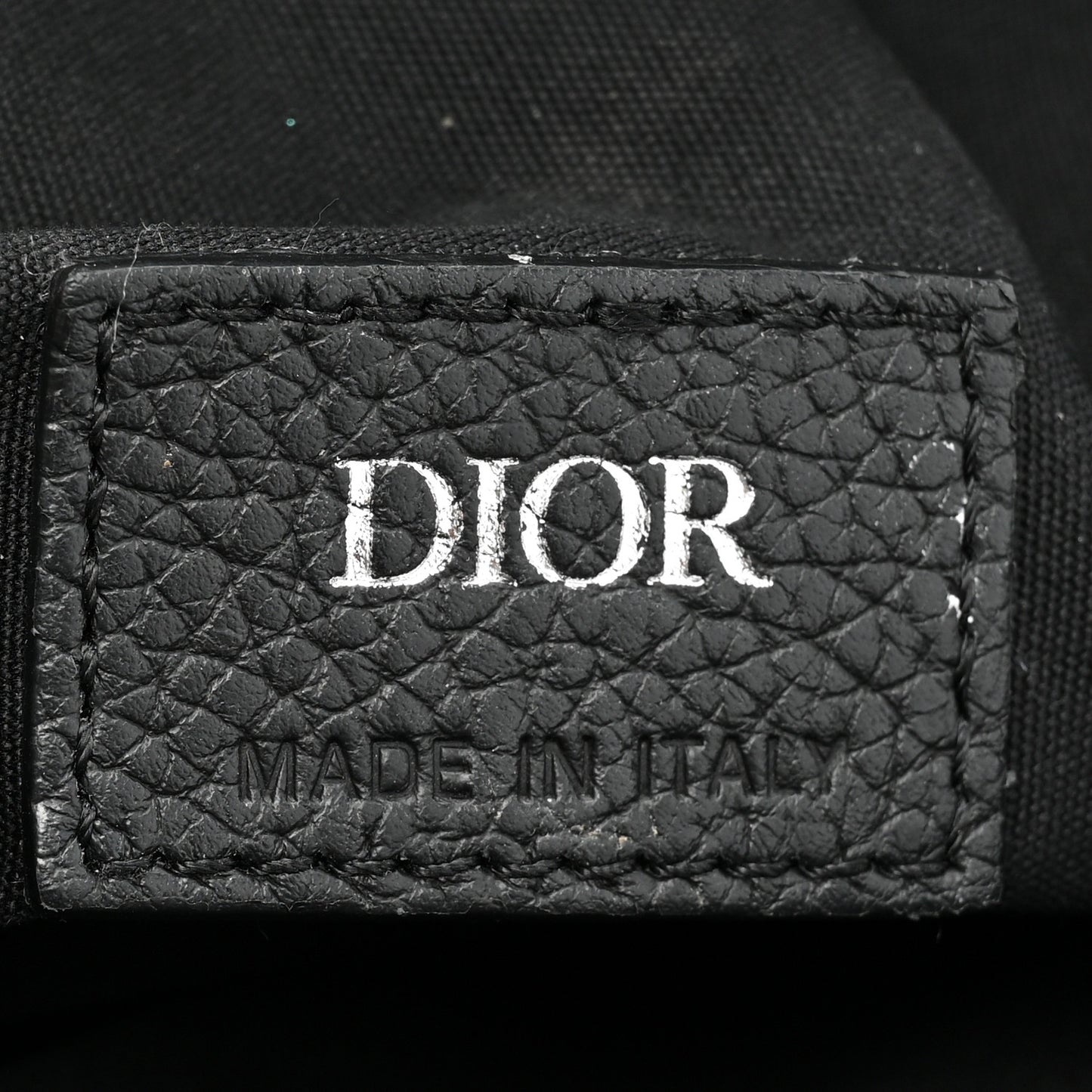 Oblique Mens Saddle Bag Blue