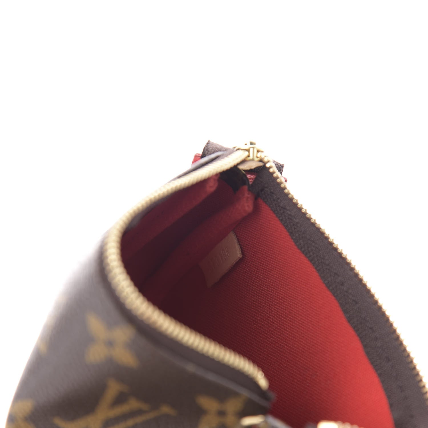 Louis Vuitton Monogram 2018 Christmas Animation Mini Cats Pochette Accessories 9 of 10