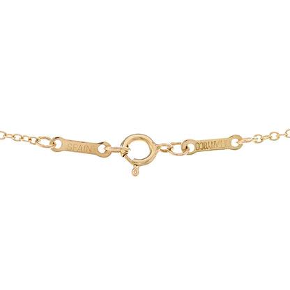 Tiffany 18K Yellow Gold 14mm Elsa Peretti Open Heart Pendant Necklace 5 of 5