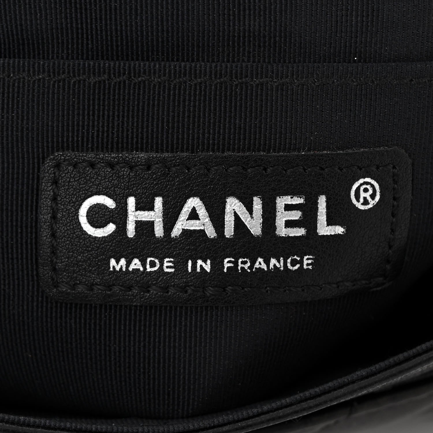 Chanel Lambskin Chevron Medium Leo Lion Flap Black 6 of 10