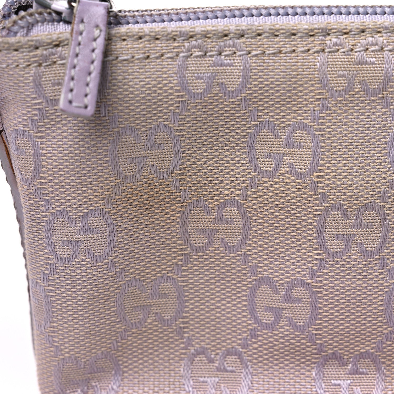 Gucci Monogram Boat Pochette Lilac 16 of 18