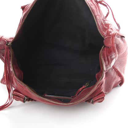 Balenciaga Agneau Classic Hardware Work Grenat 5 of 22