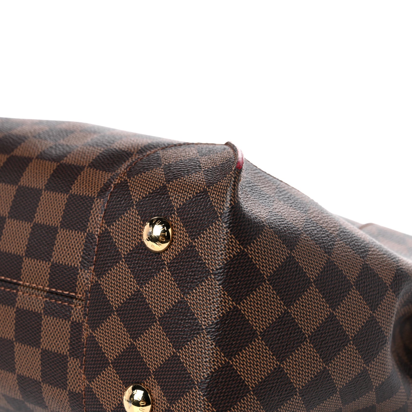 Damier Ebene Caissa Hobo Cherry