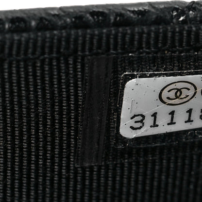 Chanel Caviar Quilted Wallet On Chain WOC Black 8 of 11