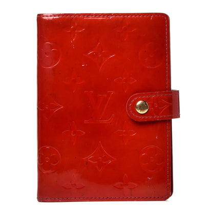 Louis Vuitton Vernis Small Ring Agenda Cover Pomme D'Amour 1 of 7