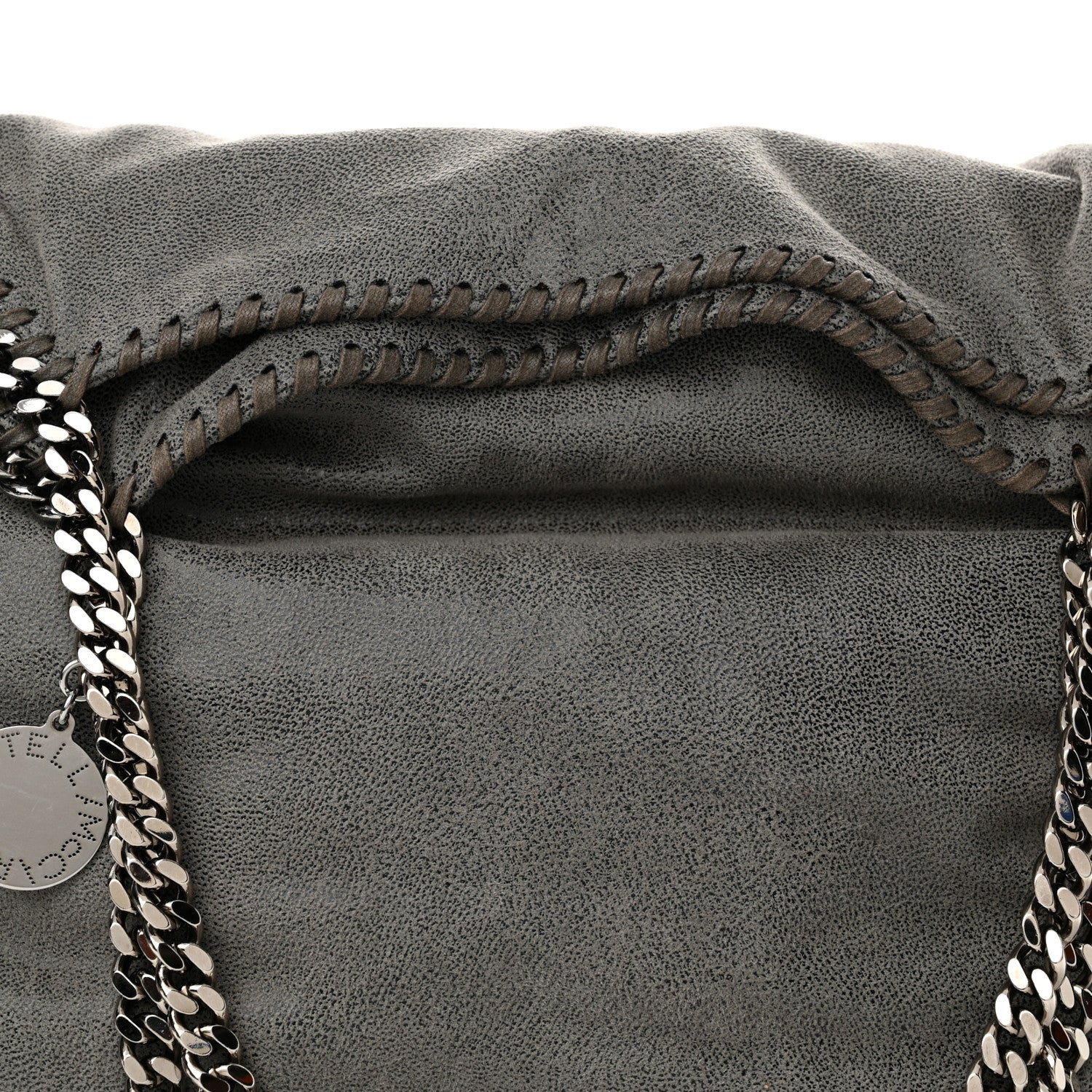 Stella McCartney Shaggy Deer Big Falabella Tote Grey 7 of 10