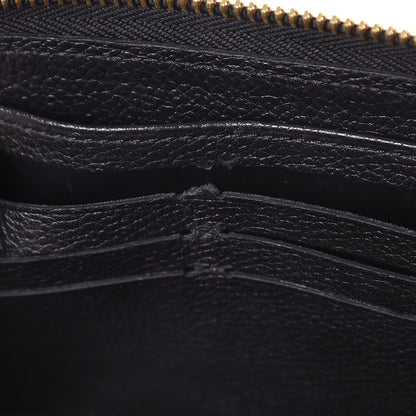 Louis Vuitton Empreinte Zippy Wallet Black 7 of 8