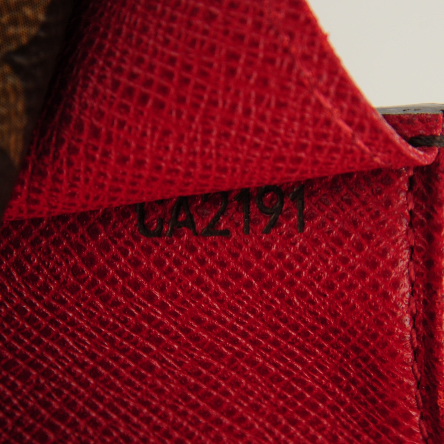 Louis Vuitton Monogram Emilie Wallet Red 8 of 8