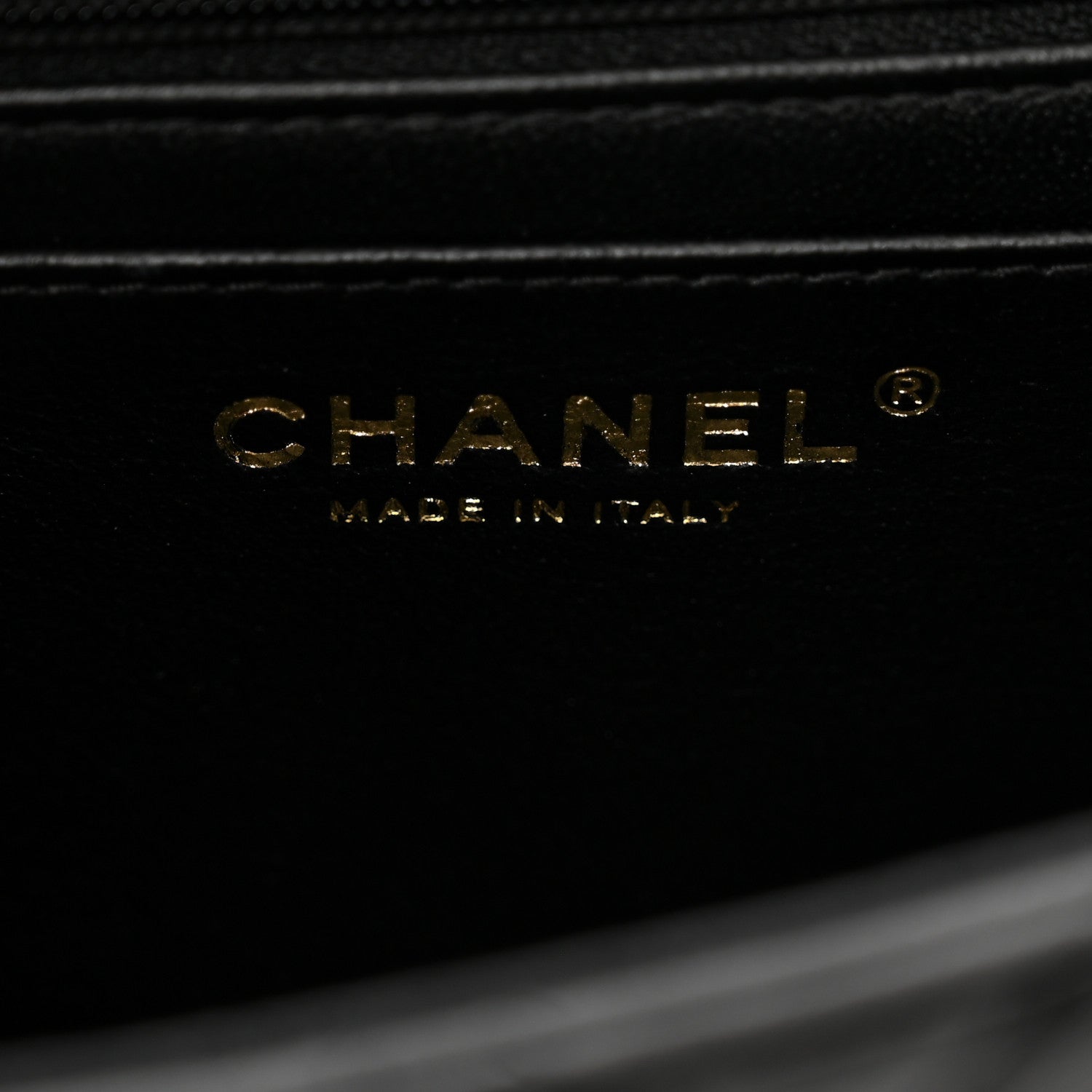 Chanel Lambskin Quilted Mini Top Handle Rectangular Flap Black 7 of 11