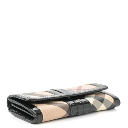 Burberry Nova Check Penrose Continental Wallet Black 7 of 33
