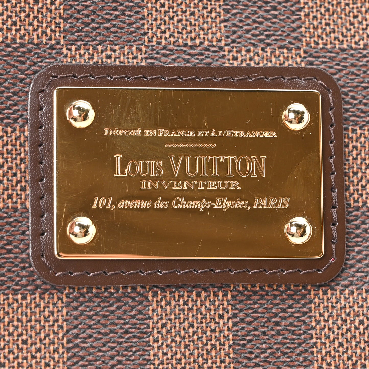 Damier Ebene Eva Clutch