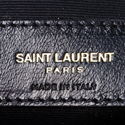 Saint Laurent Raffia Calfskin Monogram Medium Niki Chain Satchel Bright Pink 7 of 13