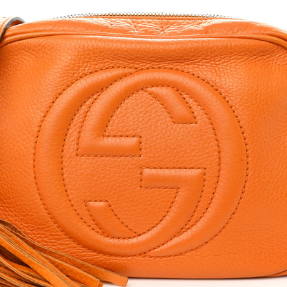 Gucci Pebbled Calfskin Small Soho Disco Bag Curcuma 8 of 12