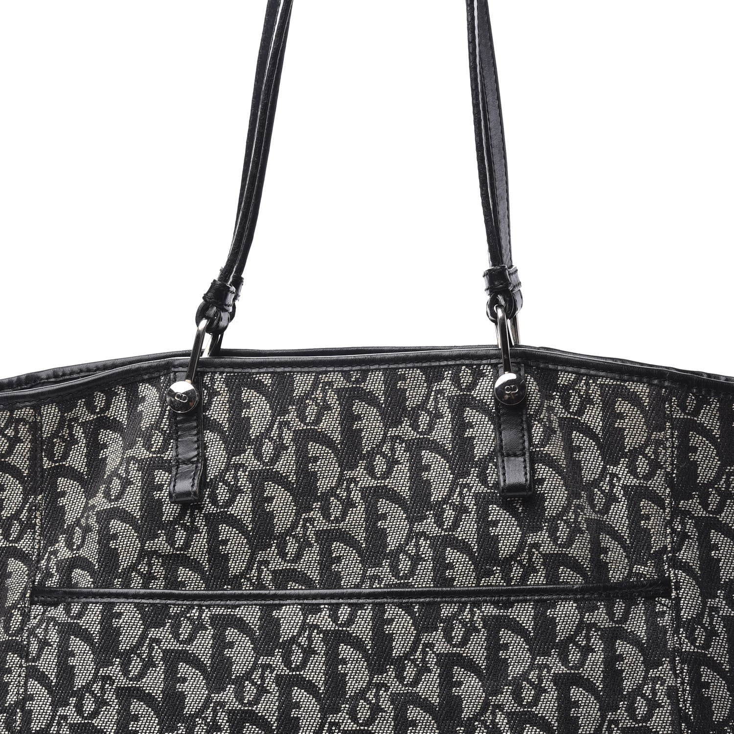 Christian Dior Monogram Tote Black 9 of 9
