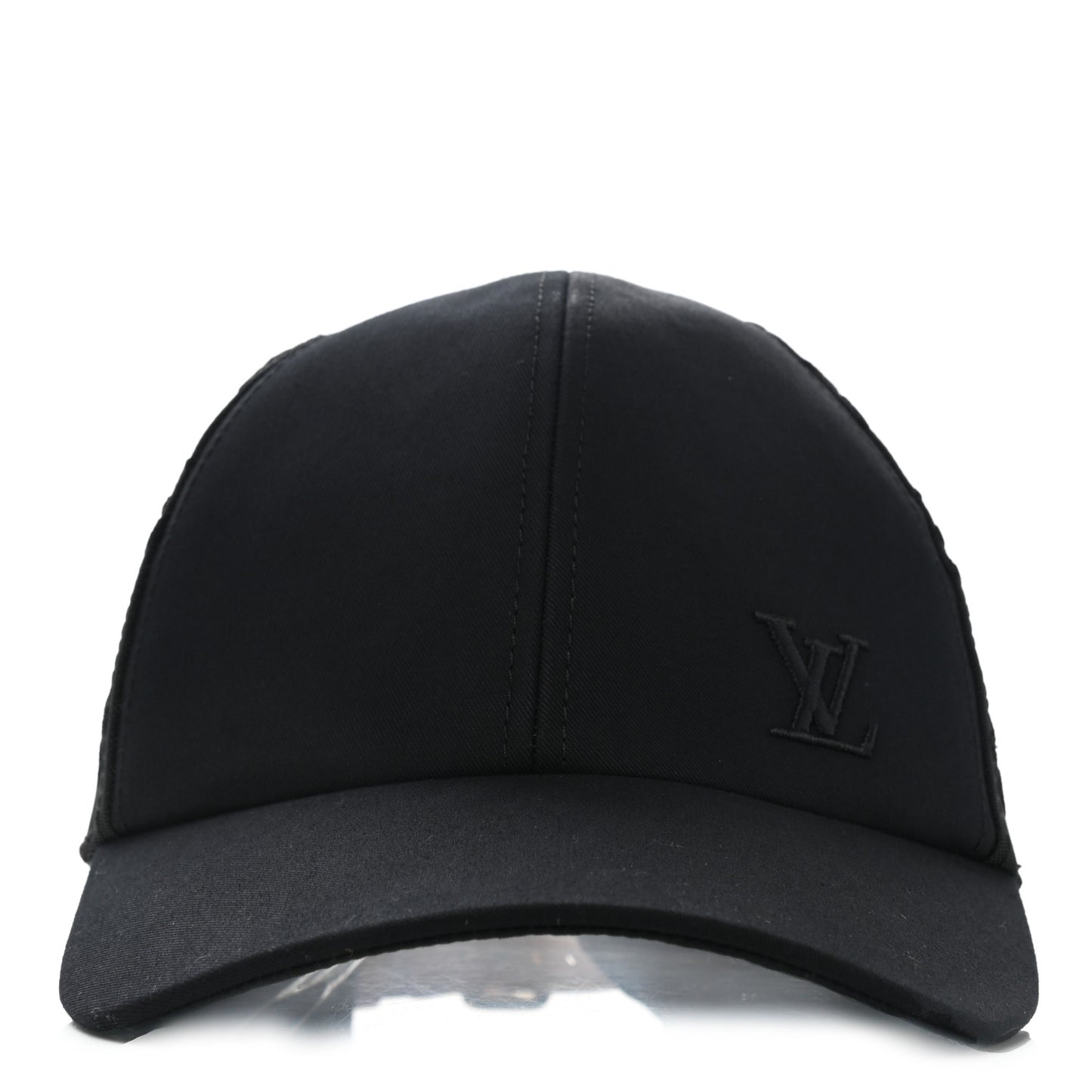 Monogram Mesh Cotton Cap M Black