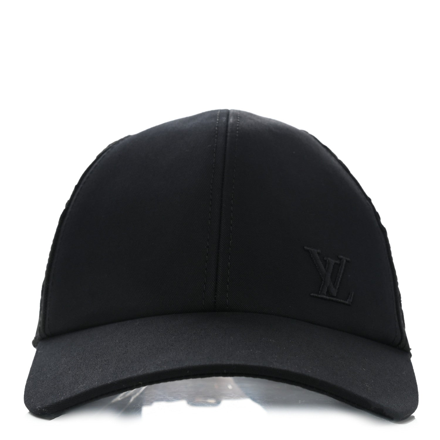 Louis Vuitton Monogram Mesh Cotton Cap M Black 3 of 7