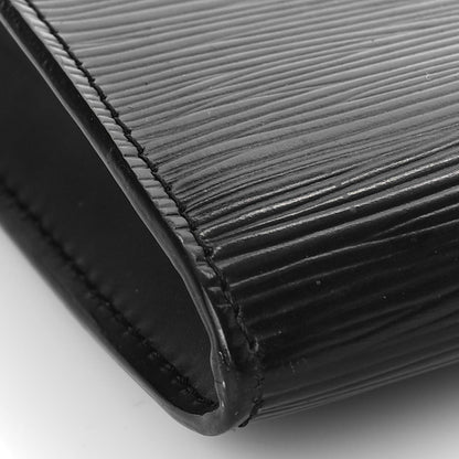 Louis Vuitton Epi Pochette Accessories 24 Black 7 of 8