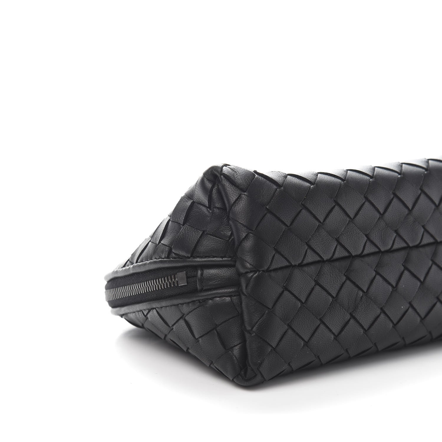 Bottega Veneta Nappa Intrecciato Cosmetic Case Black 9 of 10