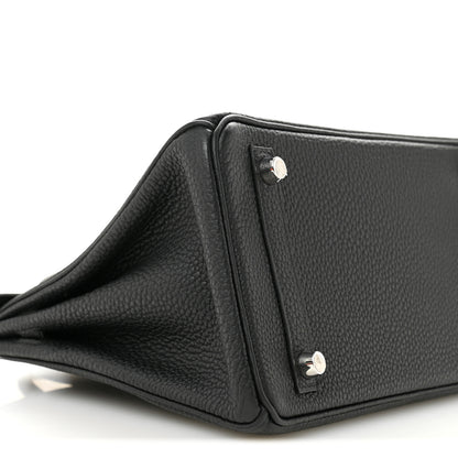 Hermes Togo Birkin 25 Black 9 of 11