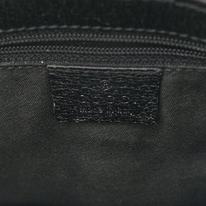 Gucci GG Monogram Web Buckle Belt Bag Black 6 of 10