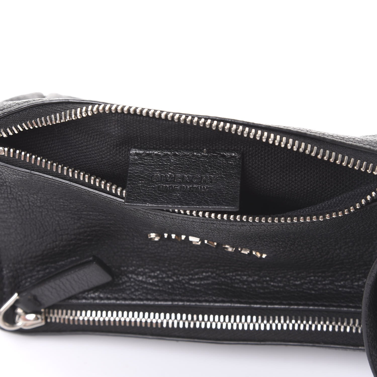 Givenchy Sugar Goatskin Pandora Wristlet Black 7 of 10