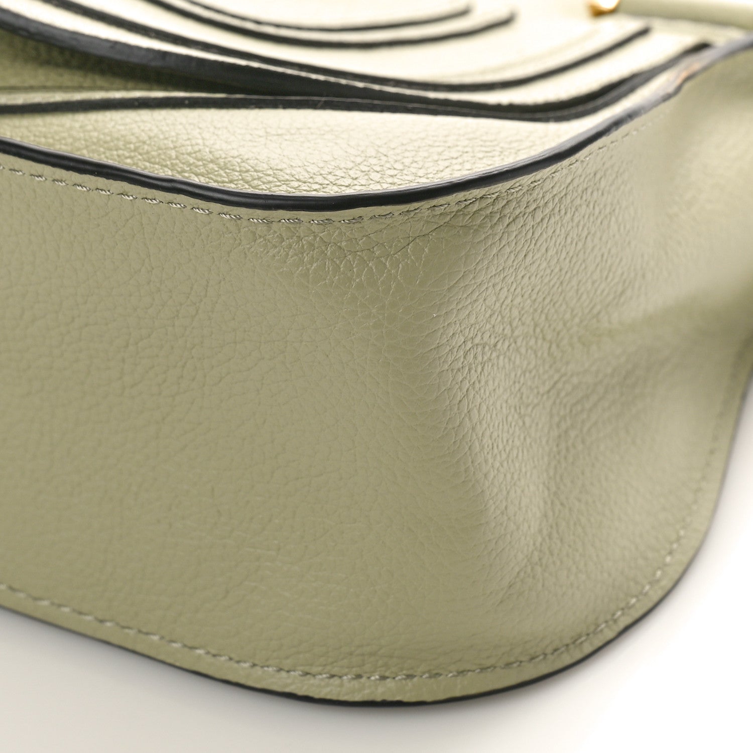 Chloe Calfskin Small Marcie Satchel Faded Green 9 of 10