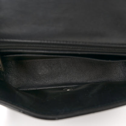 Chanel Patent Calfskin Quilted Mini Rectangular Flap Black 5 of 9