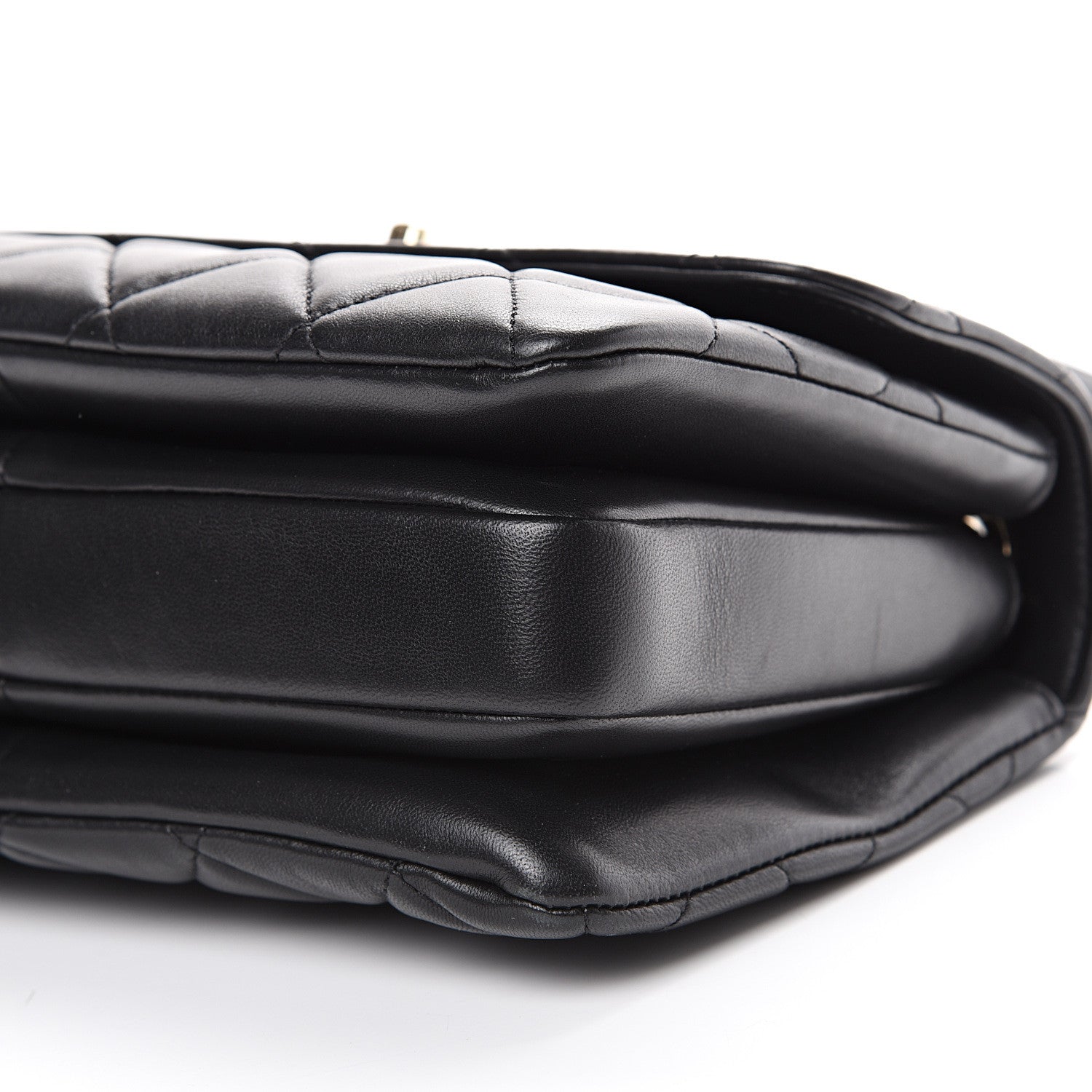Chanel Lambskin Quilted Small Trendy CC Dual Handle Flap Bag Black 9 of 10