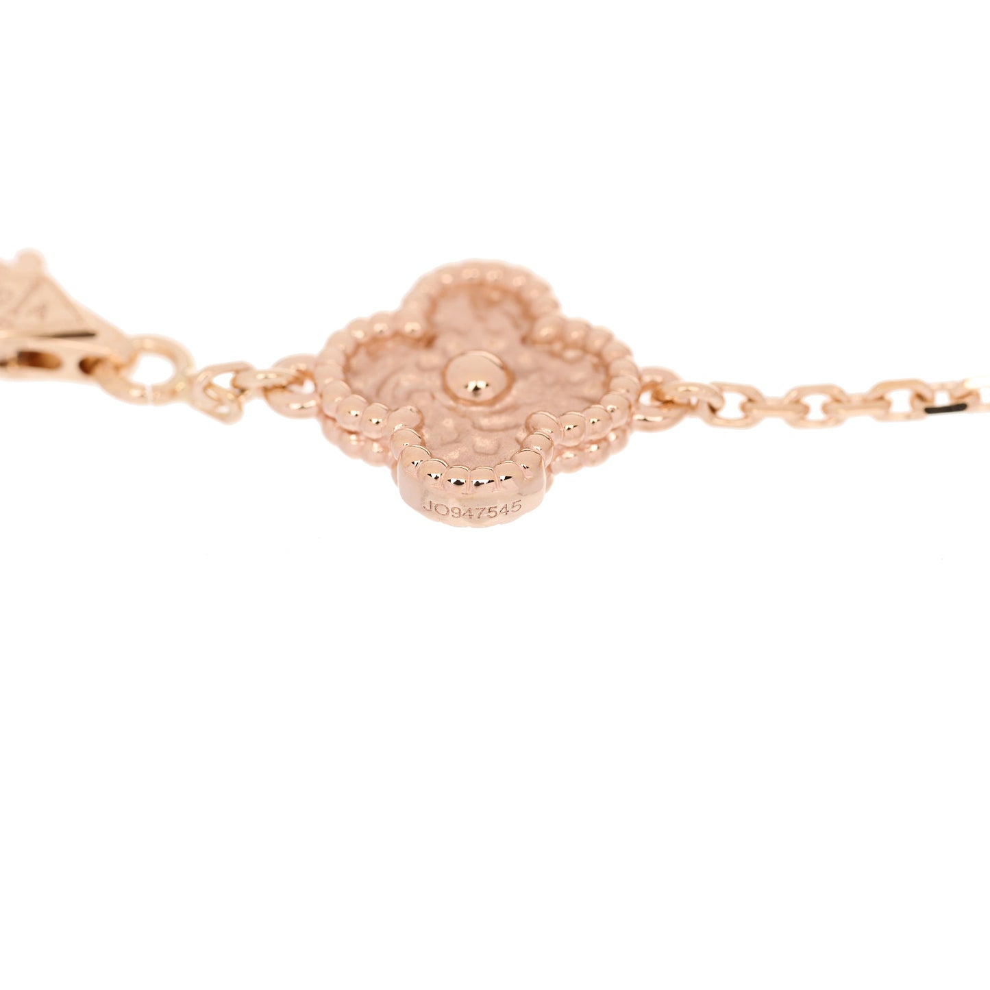 18K Rose Gold 6 Motifs Sweet Alhambra Bracelet